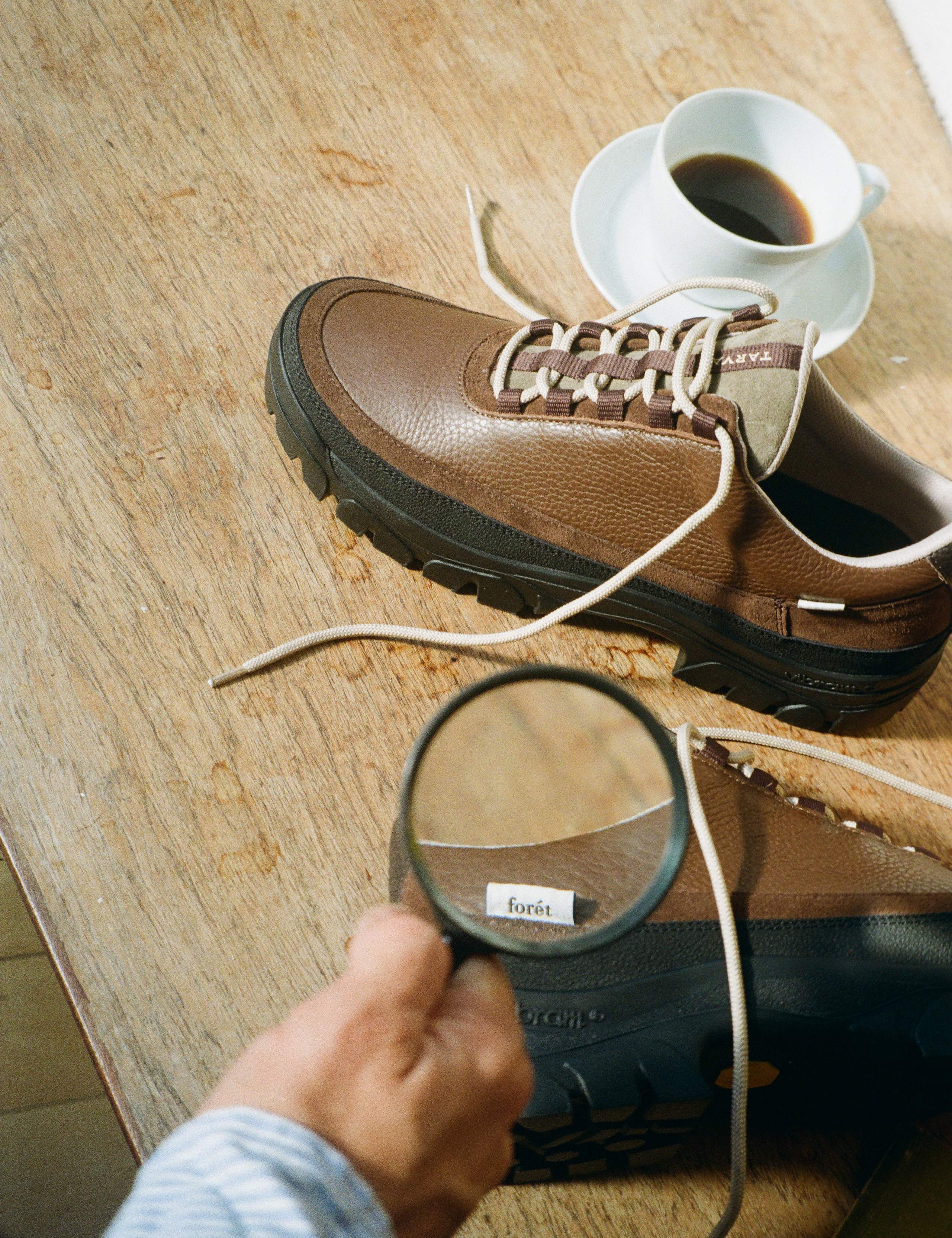 FORÉT + TARVAS EASY HIKER LEATHER - BROWN