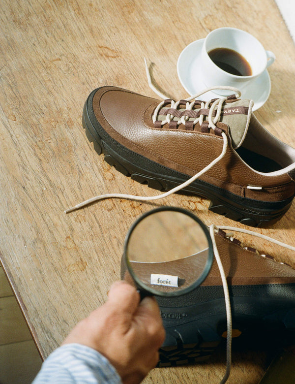 FORÉT + TARVAS EASY HIKER LEATHER - BROWN