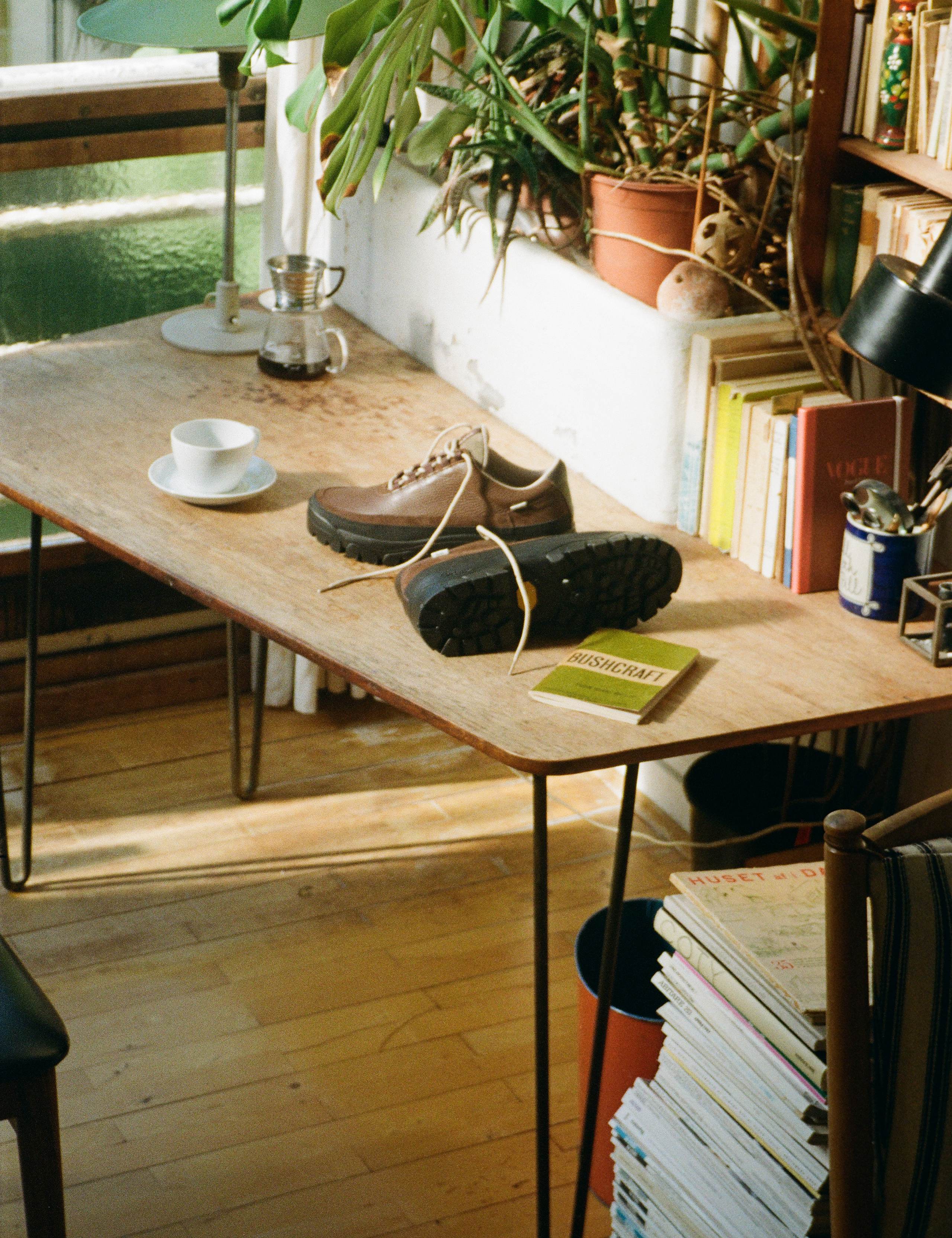 FORÉT + TARVAS EASY HIKER LEATHER - BROWN