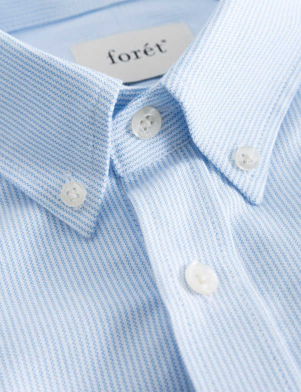 LIFE SHIRT - WHITE/LIGHTBLUE
