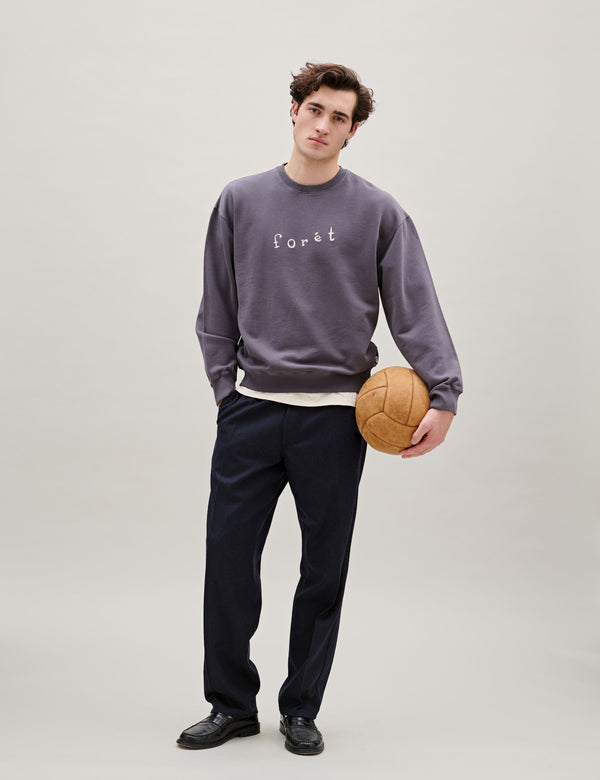 ROPE SWEATSHIRT - GREY