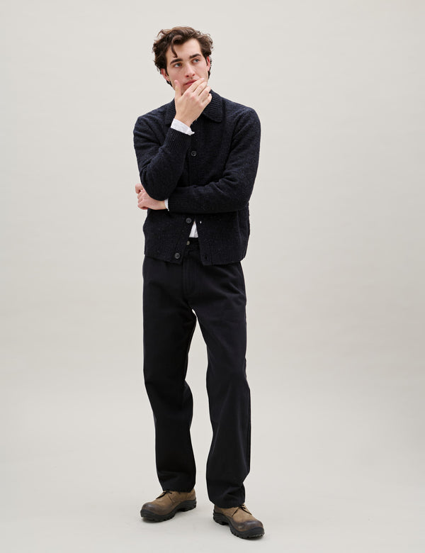 AREA WOOL JACKET - NAVY