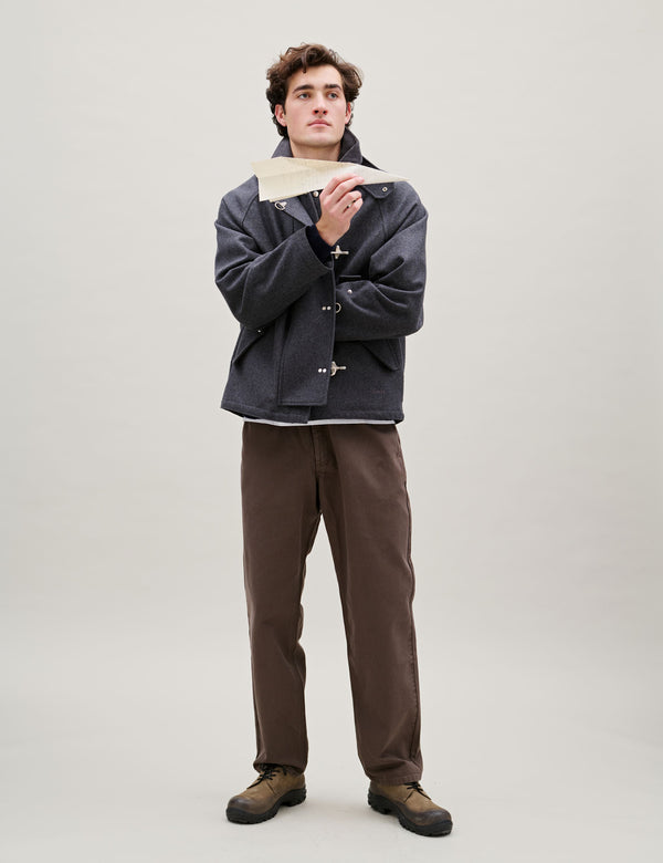 CINDER WOOL JACKET - GREY