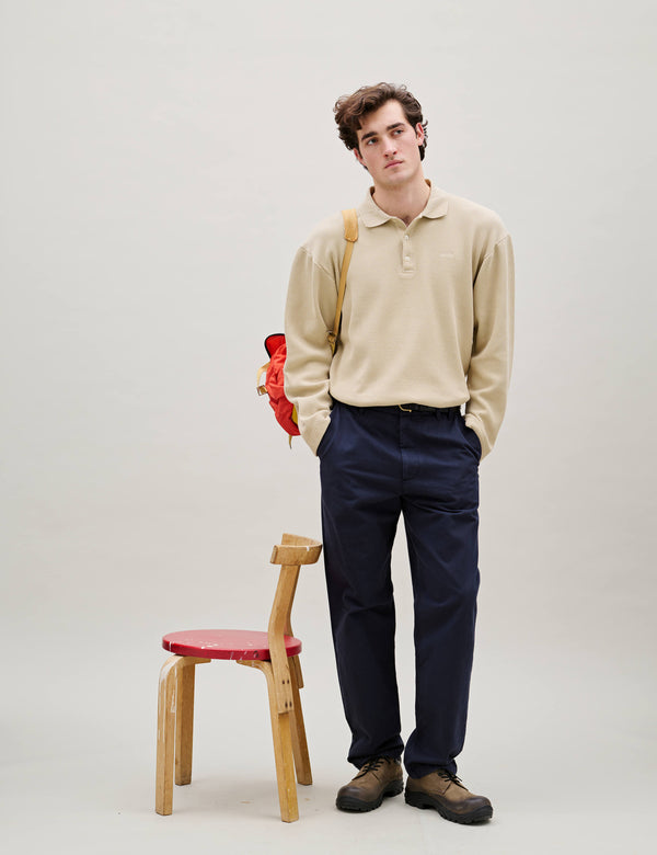 CLAY TWILL PANTS - NAVY