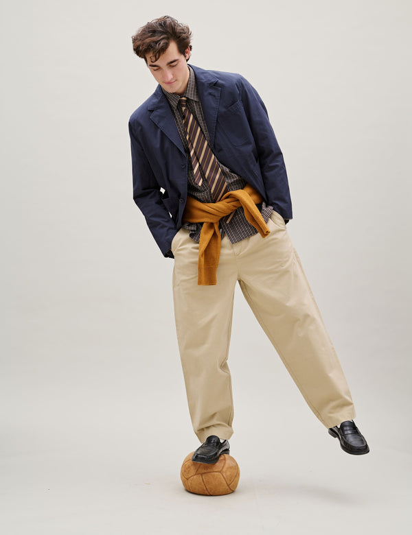 EDEN TIE - WOOD STRIPE