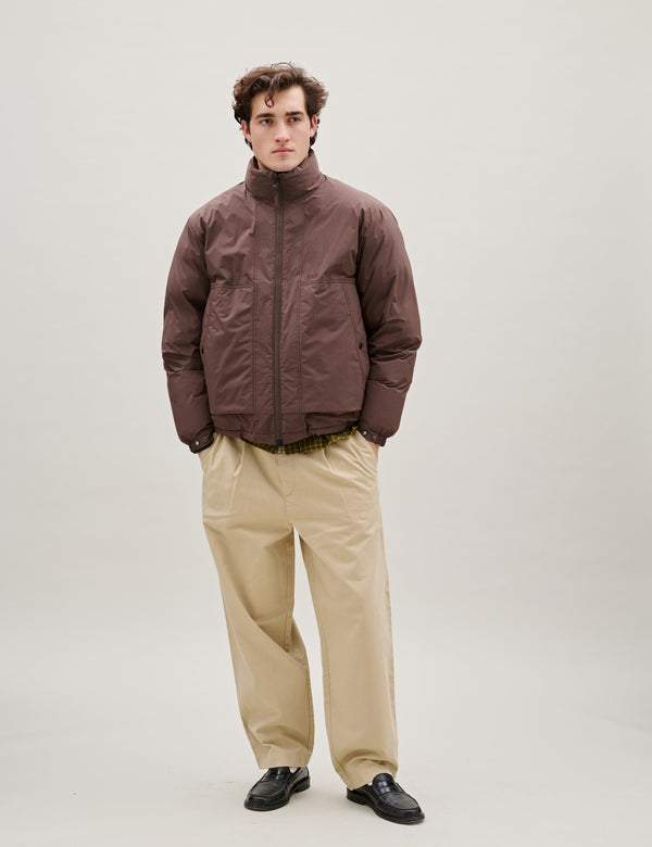 POLAR PUFFER JACKET - WOOD
