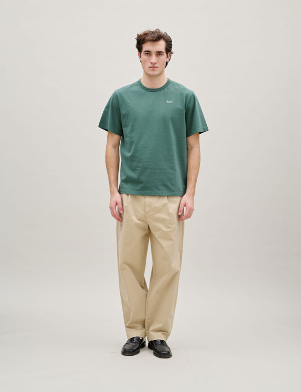 OAK T-SHIRT - MUTED TEAL