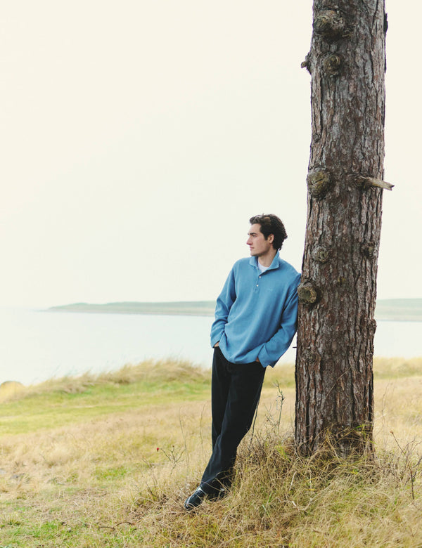 HERB POLO SWEATSHIRT - FORMAL BLUE