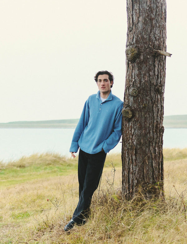 HERB POLO SWEATSHIRT - FORMAL BLUE