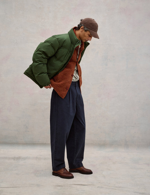 POLAR PUFFER JACKET - DARK GREEN