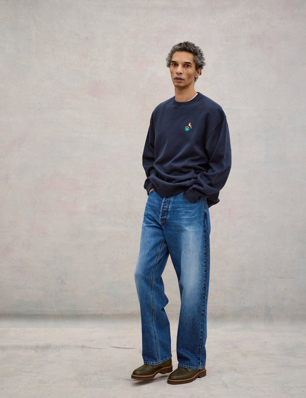 REST SWEATSHIRT - NAVY