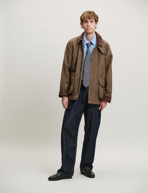 BIVOUAC HARRIS TWEED JACKET - CHECK