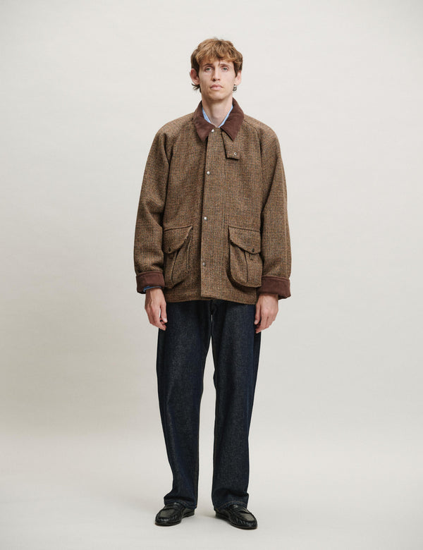 BIVOUAC HARRIS TWEED JACKET - CHECK