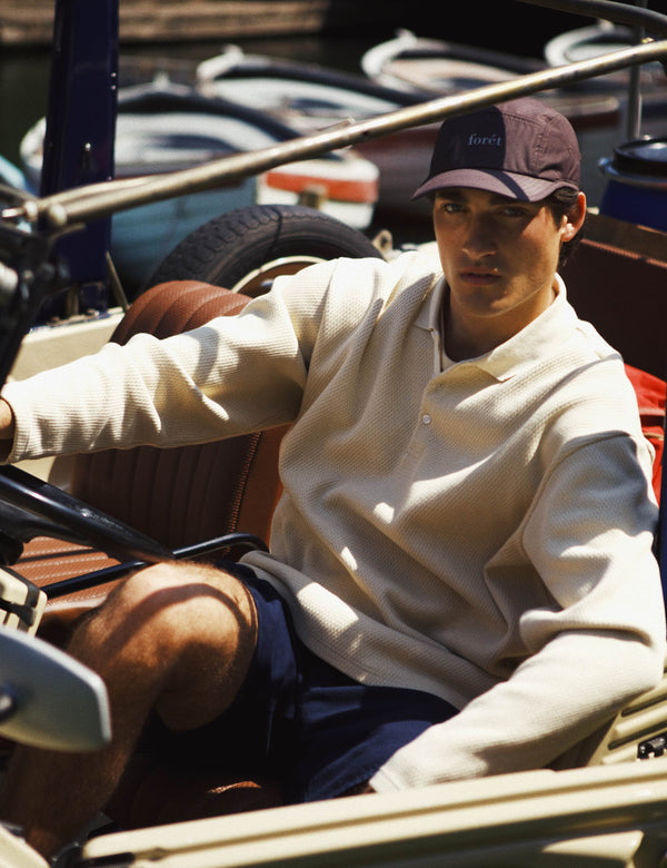 HERB POLO SWEATSHIRT - UNIFORM KHAKI