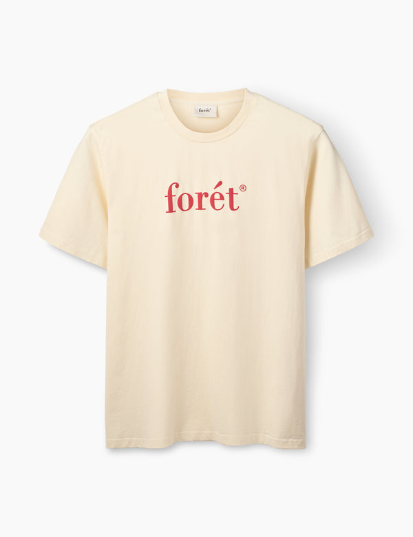 AMBER T-SHIRT - CLOUD/VINTAGE RED