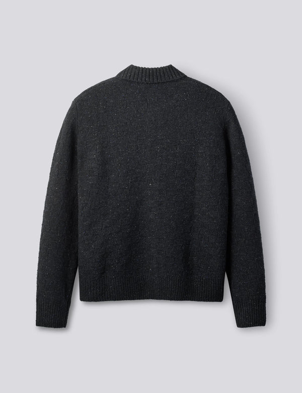 AREA WOOL JACKET - NAVY