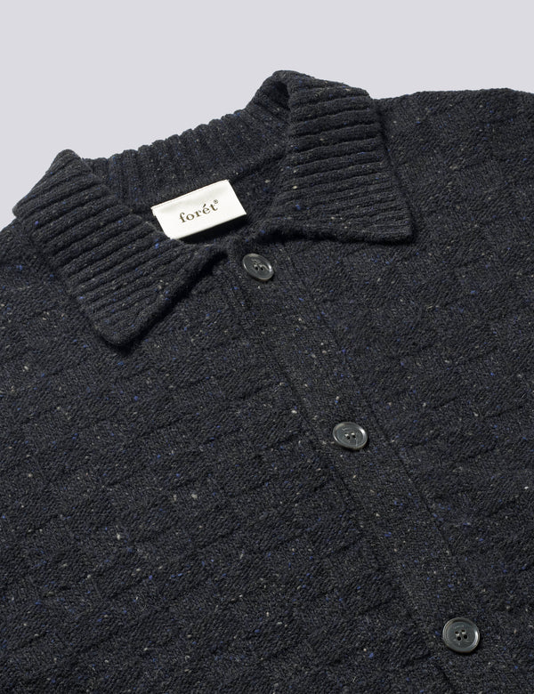 AREA WOOL JACKET - NAVY