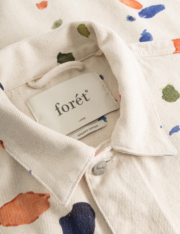 ARTWORK OVERSHIRT - UNDYED