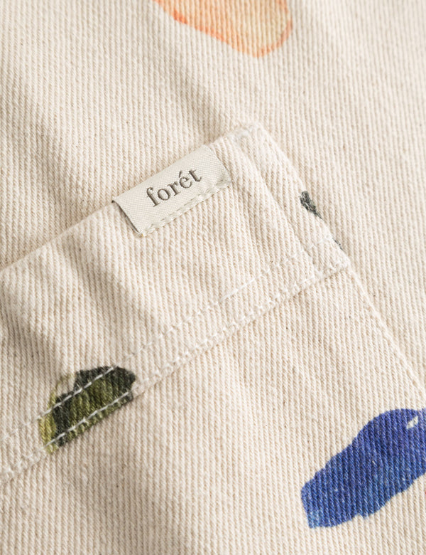 ARTWORK OVERSHIRT - UNDYED