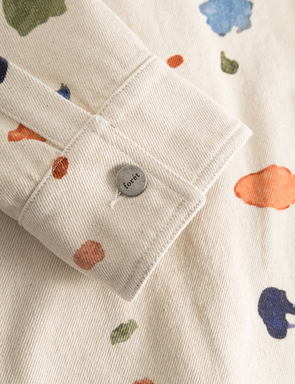 ARTWORK OVERSHIRT - UNDYED