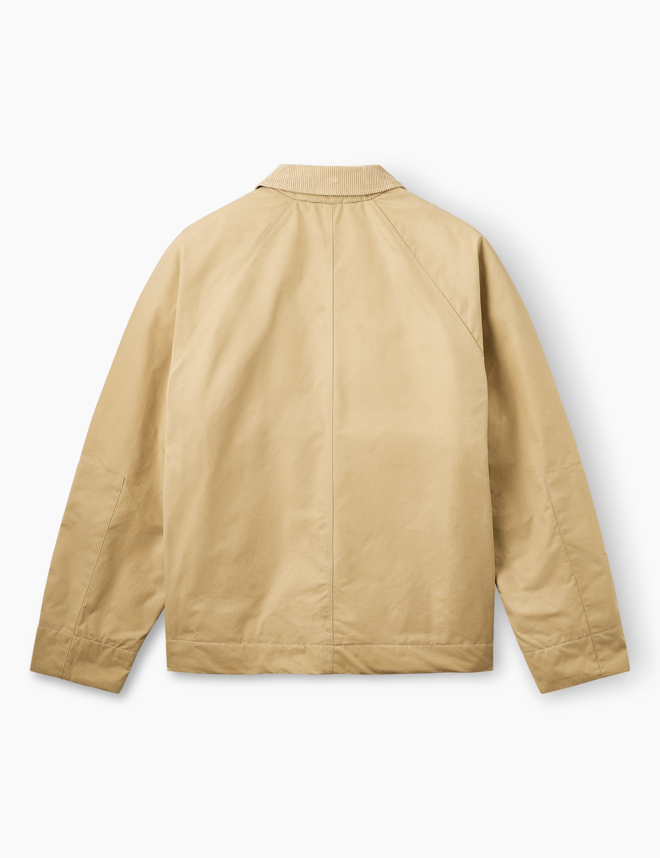 ASPEN PADDED OILSKIN JACKET - KHAKI