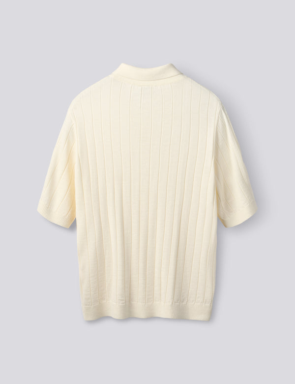 ASTERN RIB KNIT - CLOUD