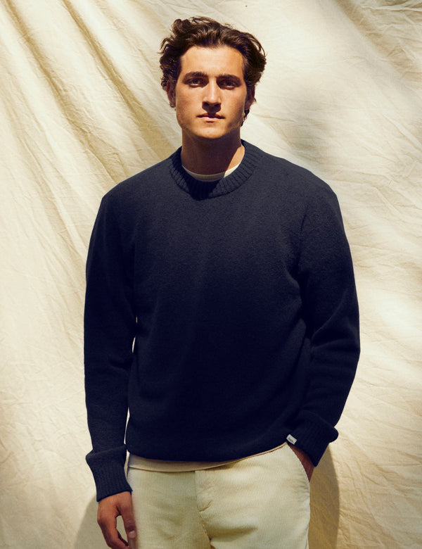 ALPINE KNIT - NAVY