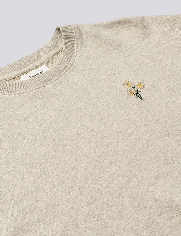 BELLIS SWEATSHIRT - SNOW MELANGE