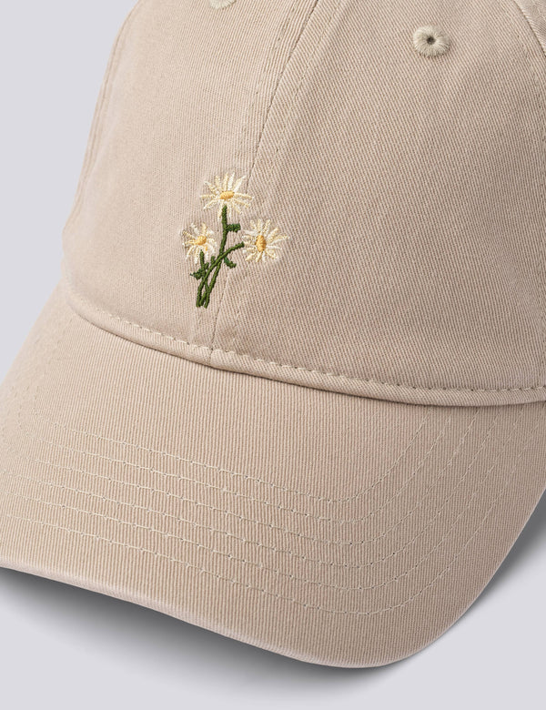 BELLIS WASHED CAP - KHAKI