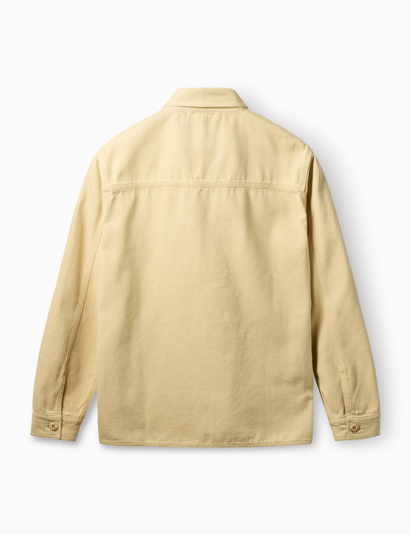 BERRY CANVAS OVERSHIRT - VINTAGE YELLOW