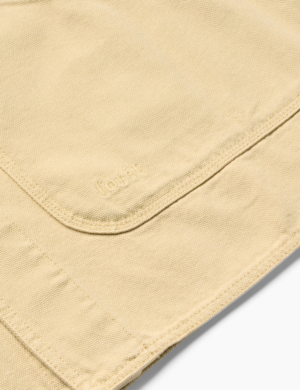 BERRY CANVAS OVERSHIRT - VINTAGE YELLOW