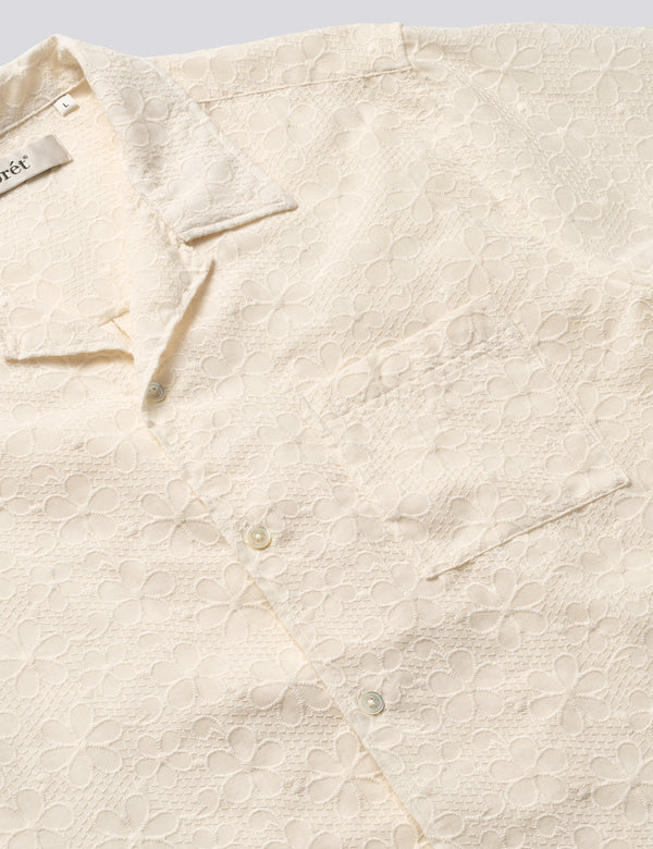 BLOSSOM SS SHIRT - CLOUD