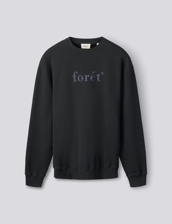 BOAT SWEATSHIRT - BLACK/DARK GREY