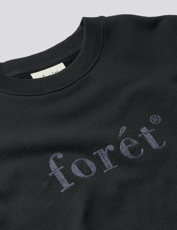 BOAT SWEATSHIRT - BLACK/DARK GREY