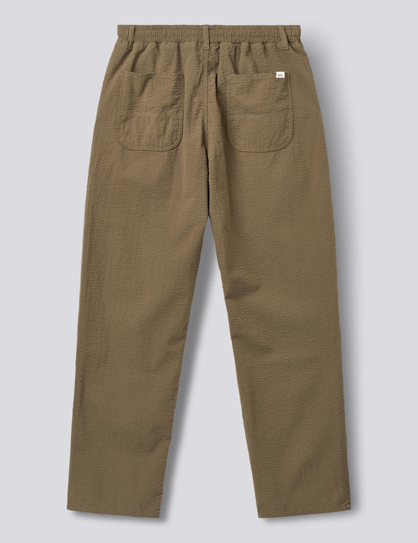 CALM SEERSUCKER PANTS - STONE