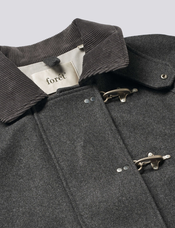 CINDER WOOL JACKET - GREY