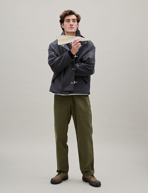 CLAY TWILL PANTS - ARMY