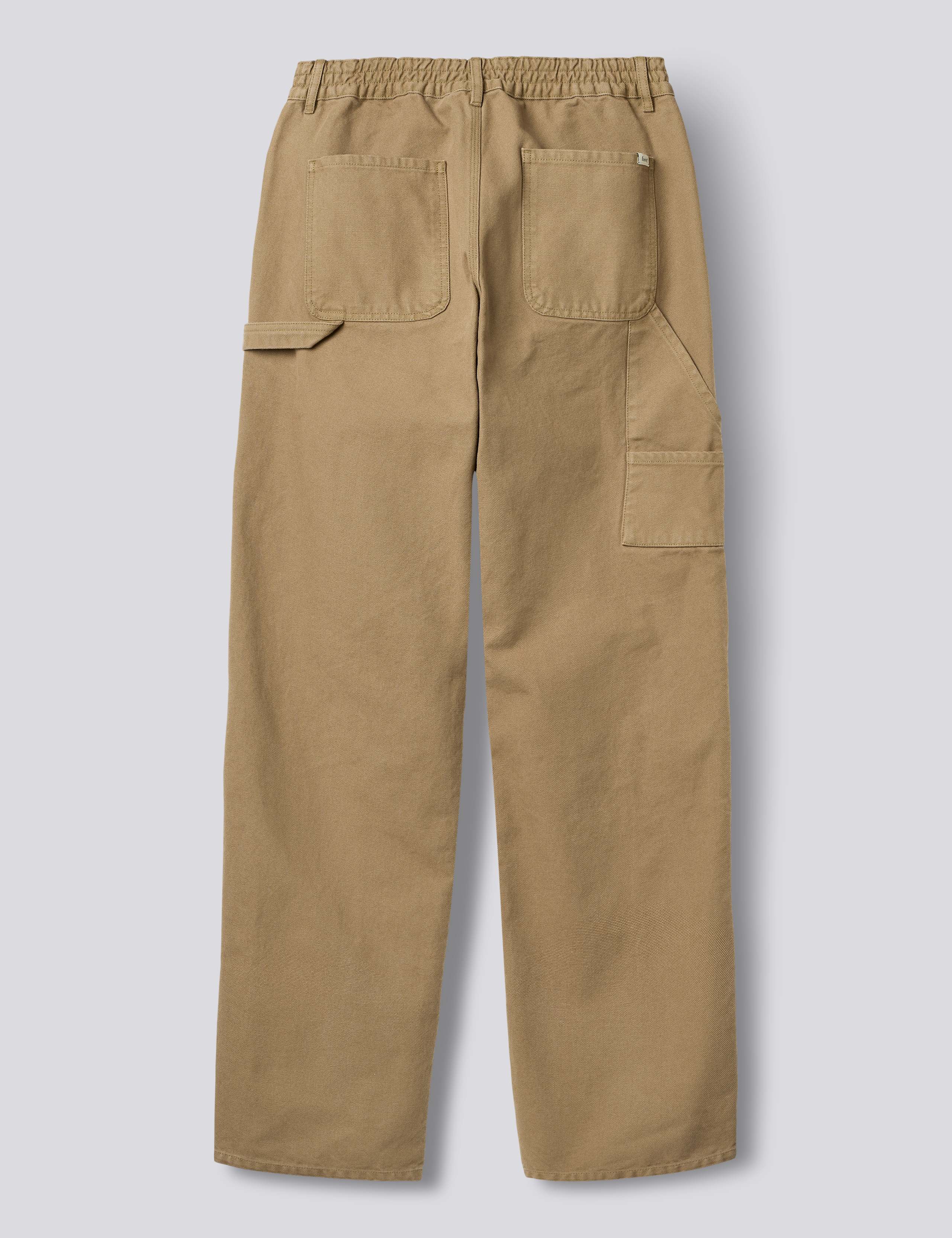 CLAY DOUBLE KNEE PANTS - BURNT KHAKI – foret