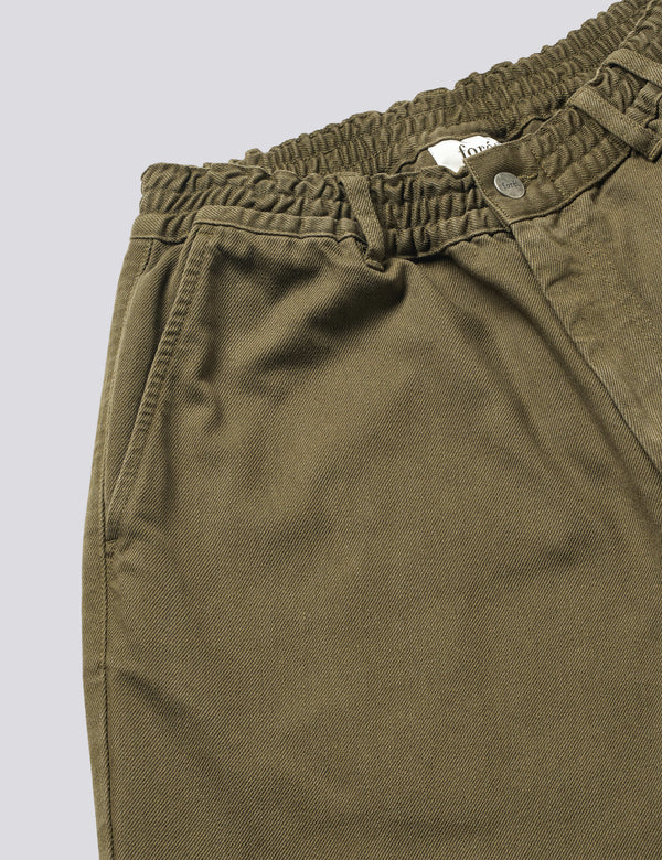 CLAY TWILL PANTS - ARMY