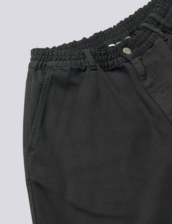 CLAY TWILL PANTS - BLACK
