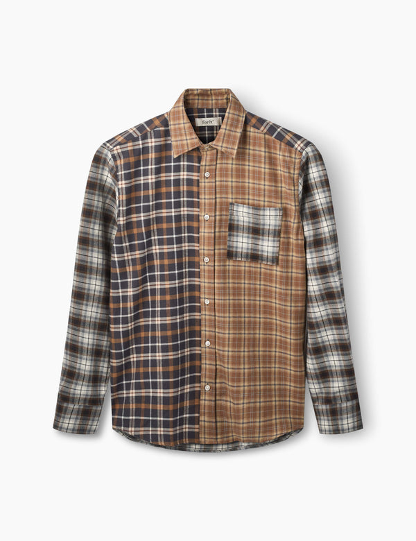 CREEK CHECK MIX SHIRT - CHECK MIX