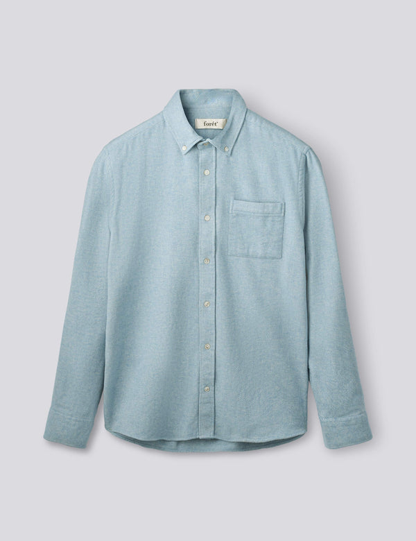 CREEK FLANNEL SHIRT - DOVE