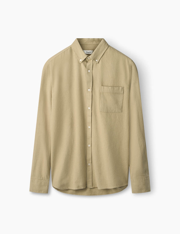CREEK FLANNEL SHIRT - KHAKI