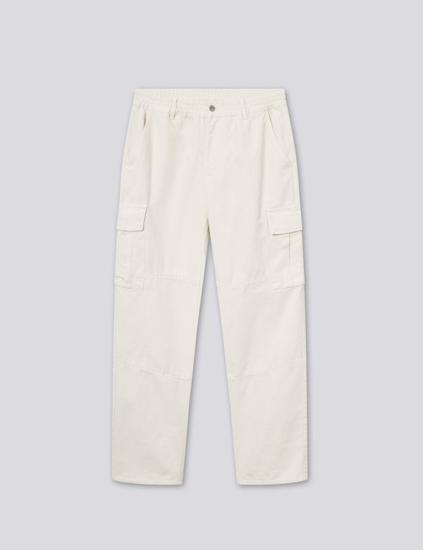 CLAY CARGO PANTS - CLOUD