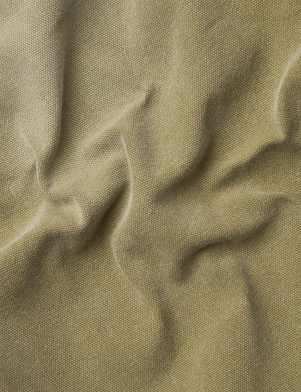CLAY WASHED CANVAS PANTS - FATIGUE GREEN