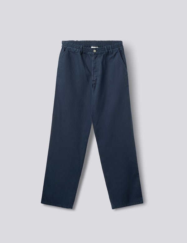 CLAY TWILL PANTS - NAVY
