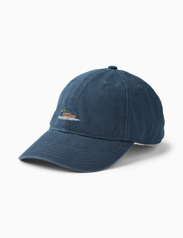 DUCK WASHED CAP - NAVY