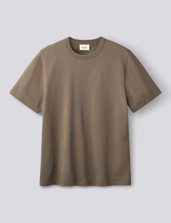 EAST T-SHIRT - WOOD