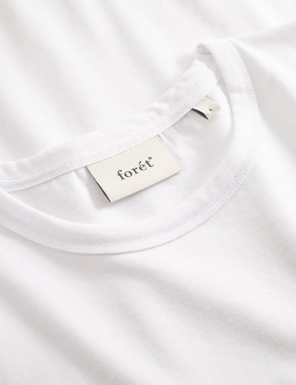 OAK T-SHIRT - WHITE/BLACK