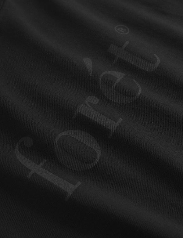 AMBER T-SHIRT - BLACK/BLACK